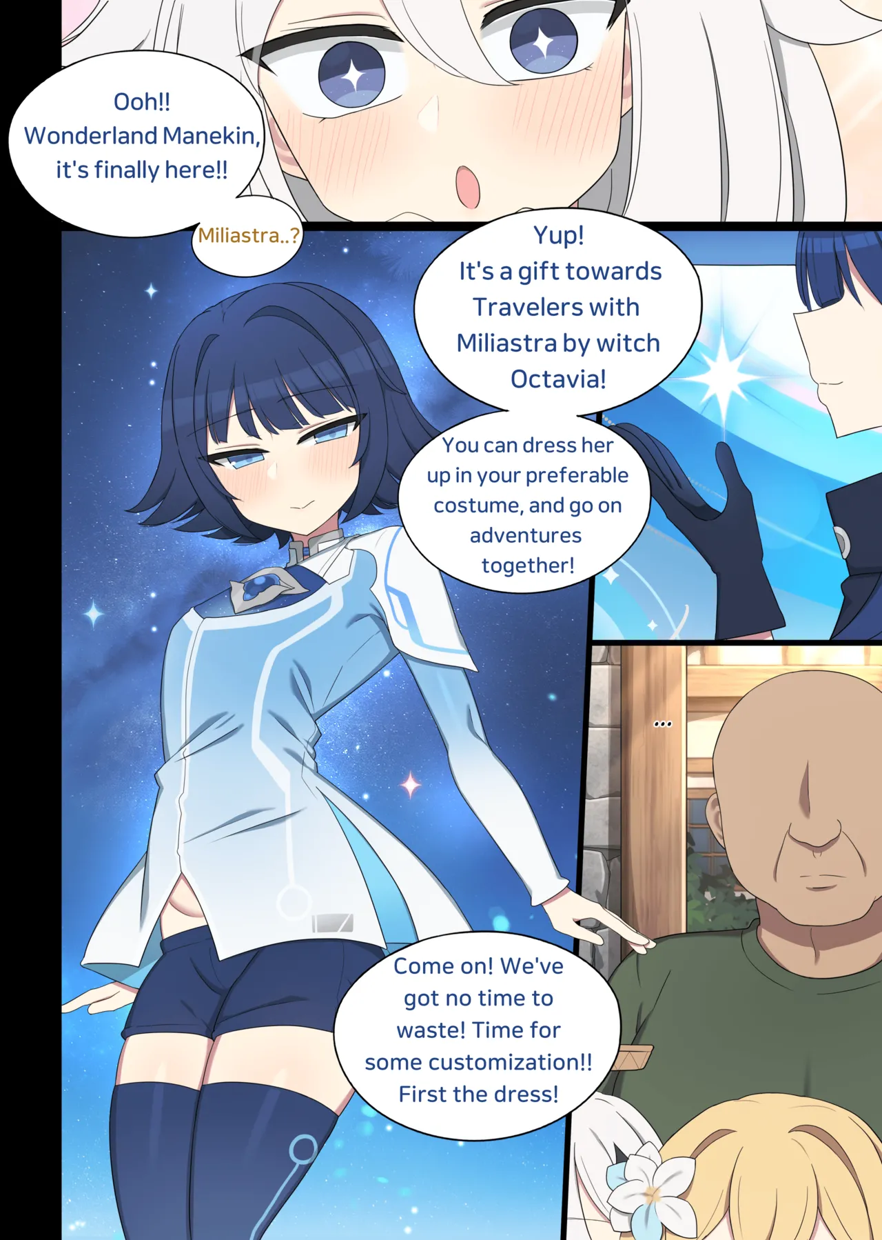 Manekin page 1 full
