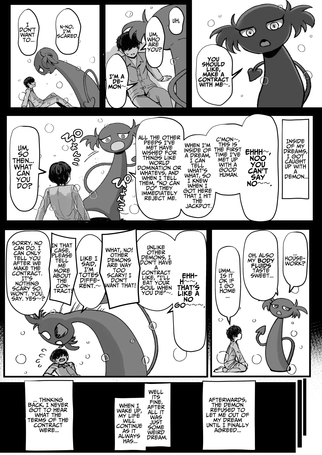 Kuro Gal Maid Inma, Goshu o Kuu. | Kuro-Gyaru Succubus Maid Devours Her Master. page 3 full