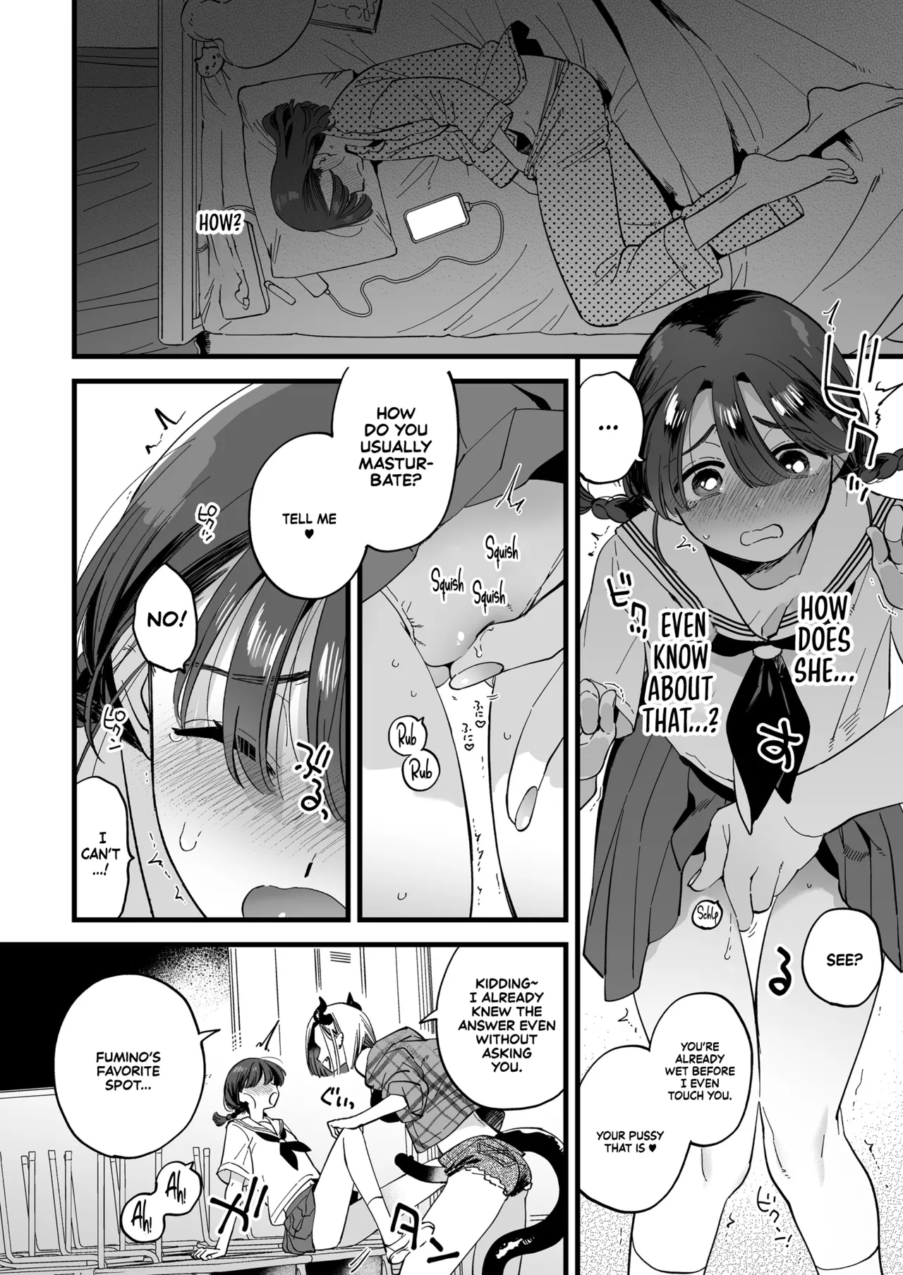 Lunchtime with a Futanari Demon. page 12 full