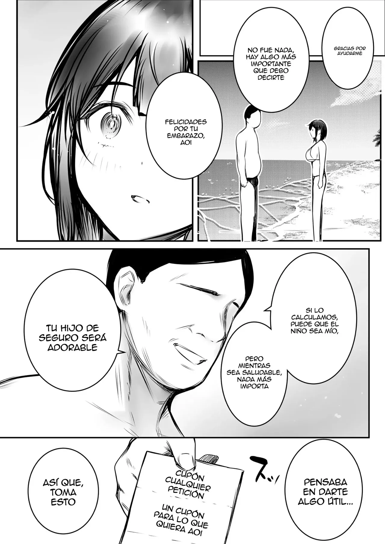 Boku dake ni Amaesasete Kureru Kyonyuu JK Tsuma o Hoka no Otoko ni Dakasete Mita 10｜Vi a una esposa de preparatoria de grandes pechos que solo deja que otro hombre la mime y abrace 10 page 12 full