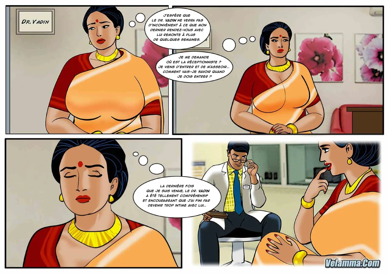 Velamma - 044- Le vrai docteur va vous recevoir maintenant page 2 full