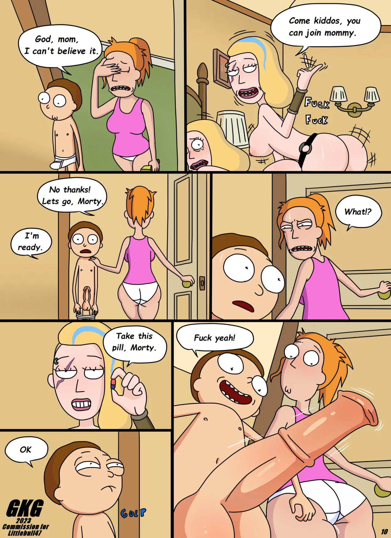 Rick & Morty: Close Encounters of the Butt Kind 1-2 page 11 full