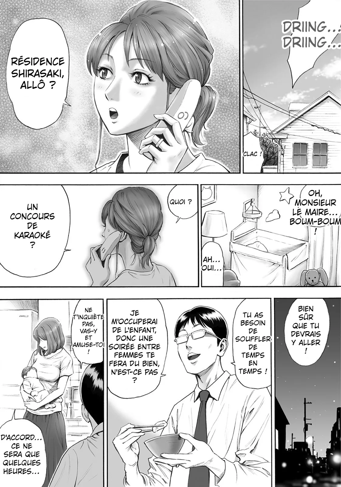 YOU LET THE WHOLE TOWN IMPREGNATE A WIFE WHO WANTS A SECOND CHILD - page 4 full