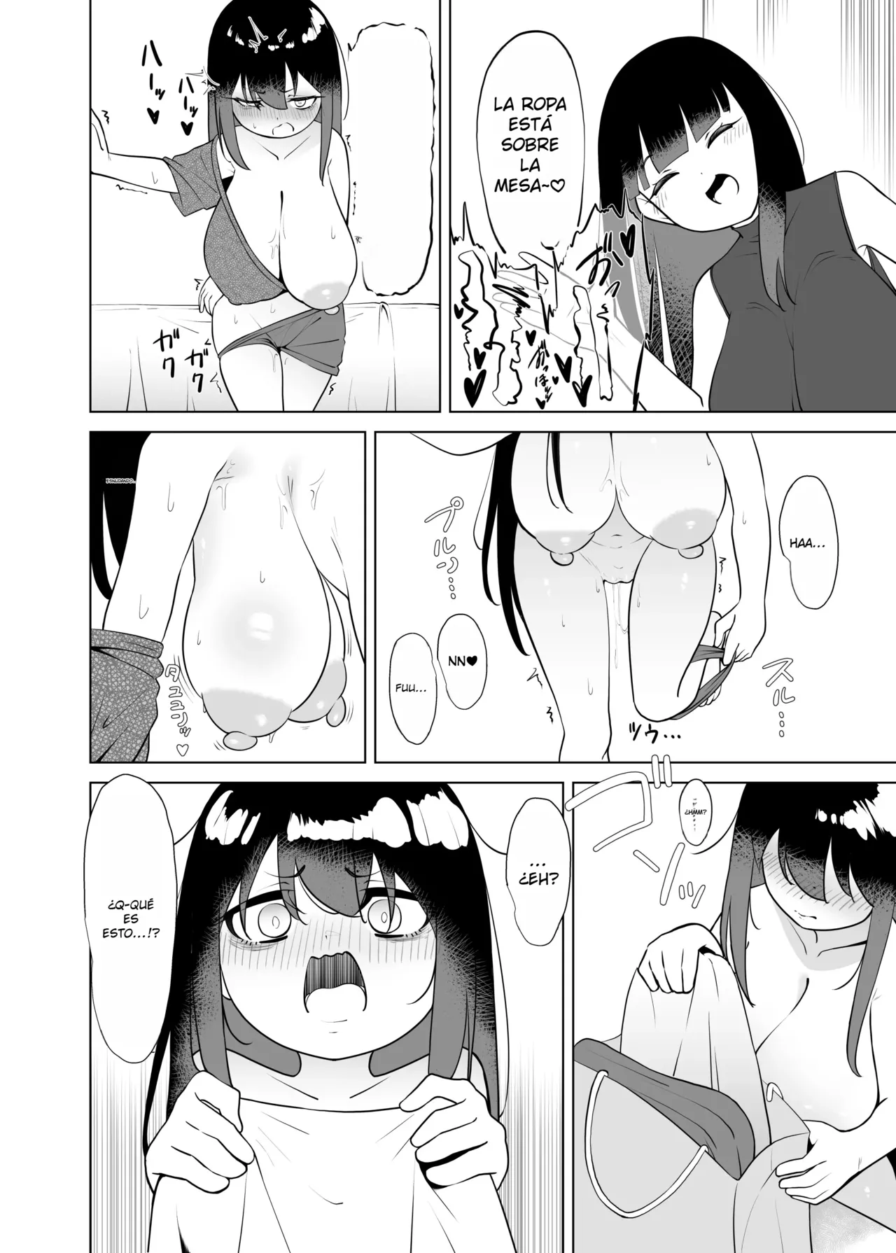 Yappa TS Downer jitome Kuma Koime Loli Kyonyuu shika Katan. Makuma｜Nada vence a una loli gótica con enormes pechos. Interludio page 9 full