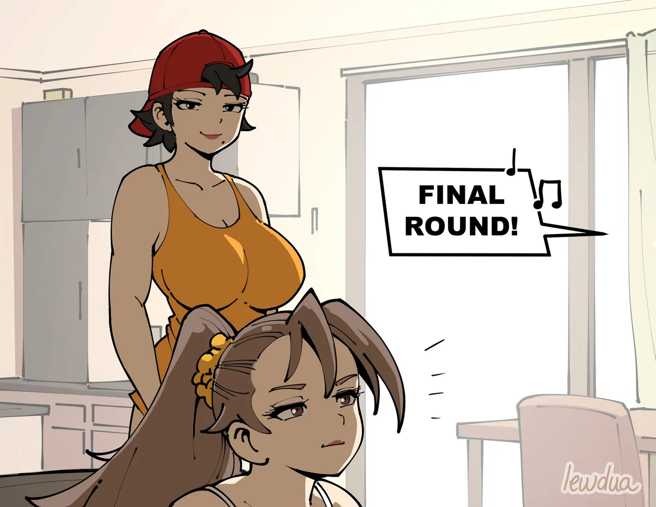 David and Natasha Flirting page 12 full