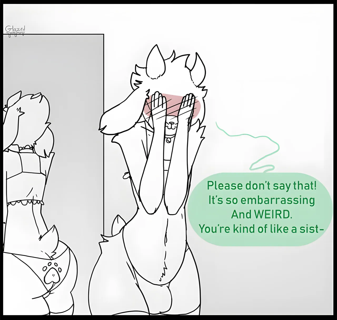 Asriel and Chara home alone page 11 full