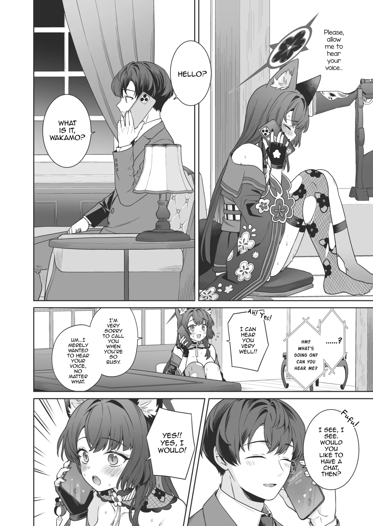 Junjou ♥ Renjou Hatsujou Kitsune -4- | Pure ♥ Lovestruck Fox in Heat -4- page 7 full
