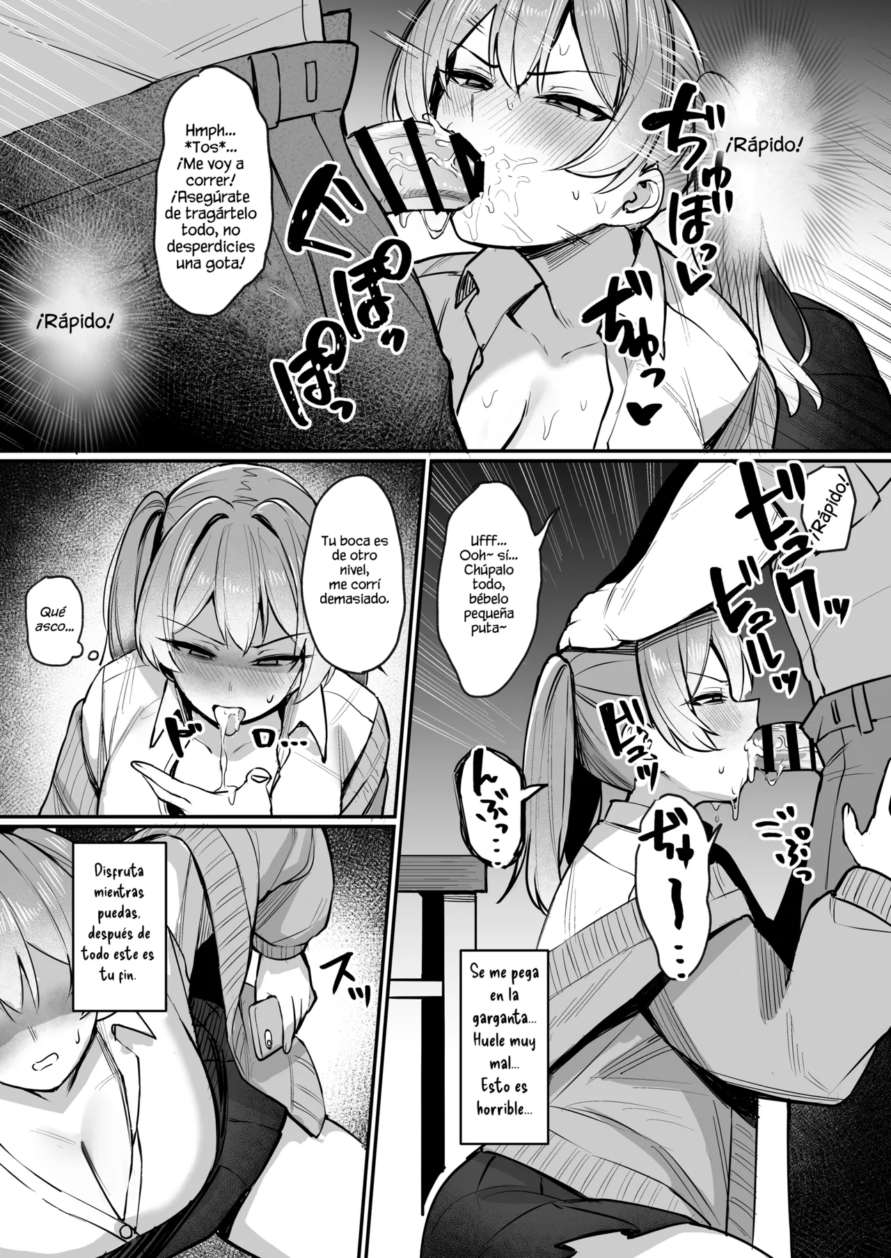 Namaiki JK Otona o Namete "Wakarase" rareru. | Una Colegiala Insolente que Subestima a los Adultos Recibe una Lección page 12 full