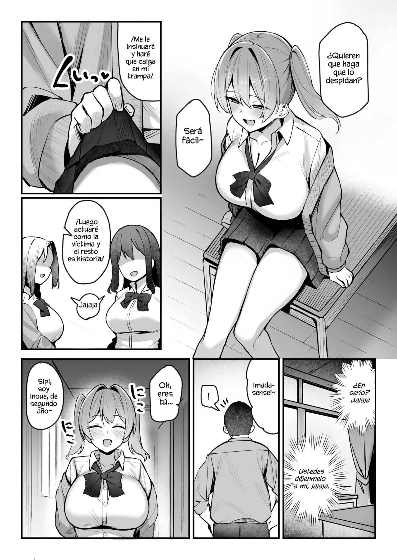 Namaiki JK Otona o Namete "Wakarase" rareru. | Una Colegiala Insolente que Subestima a los Adultos Recibe una Lección page 7 full