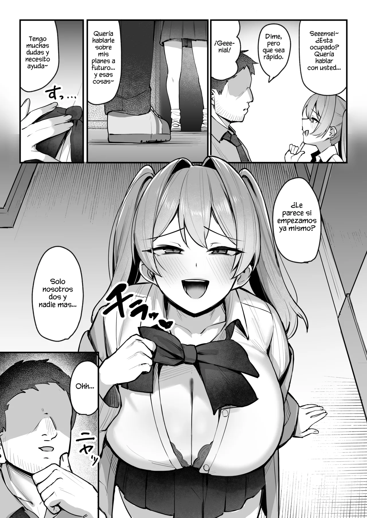 Namaiki JK Otona o Namete "Wakarase" rareru. | Una Colegiala Insolente que Subestima a los Adultos Recibe una Lección page 8 full
