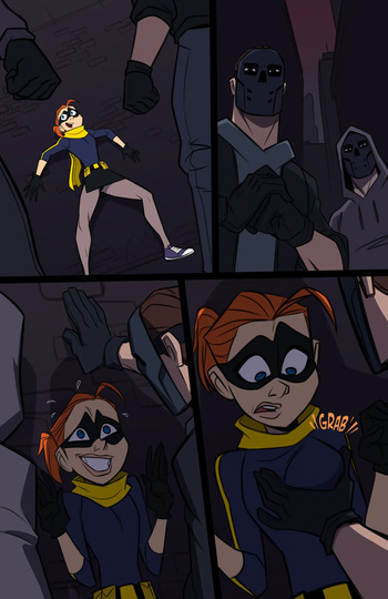 [Stickymon] Dc Comics - Year One Batgirl cover