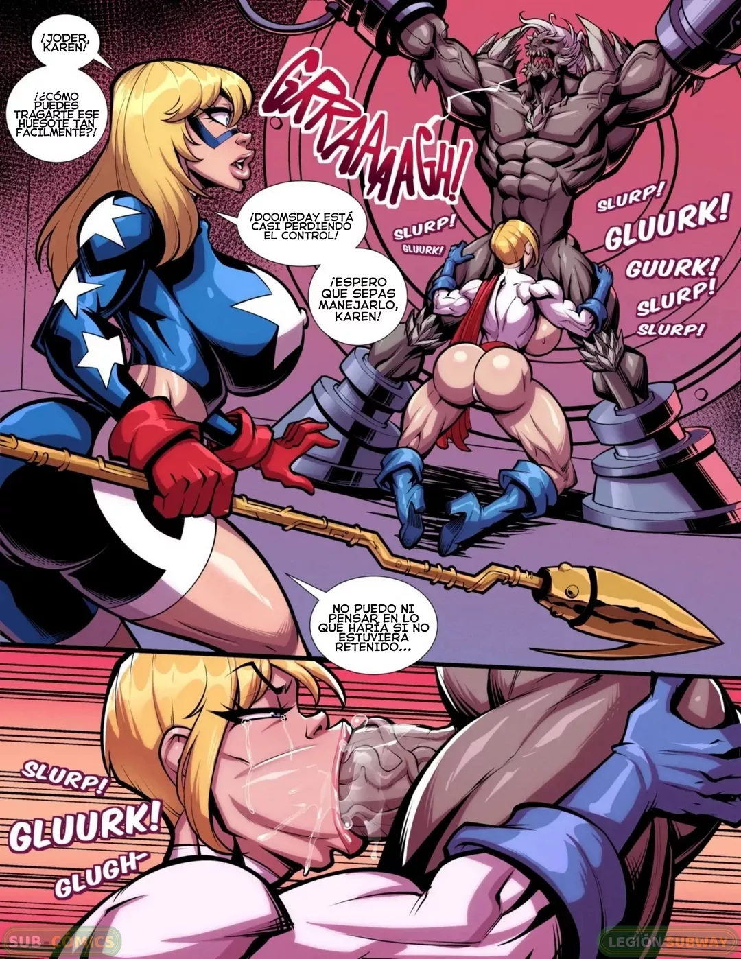 Power Girl: Thank God it is Doomsday page 7 full