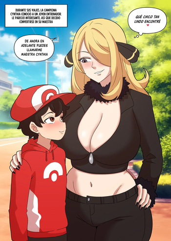 [Fufan] Master Cynthia｜La Maestra Cynthia (Pokémon) [Spanish] cover