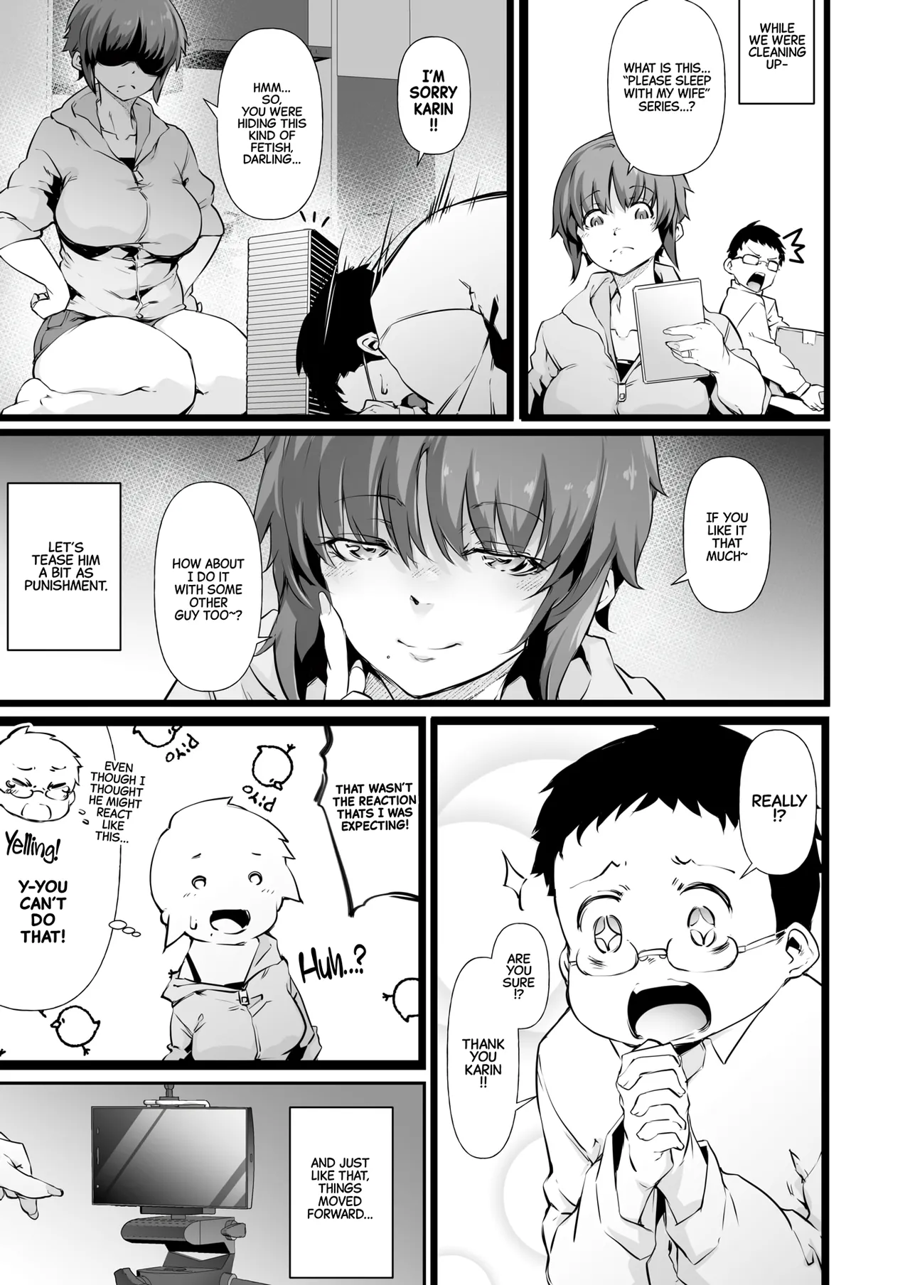 Karin-san no Himitsu no Kao to Ikenai Douga I Karin-san's Hidden Side and Her Naughty Videos page 3 full
