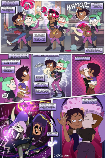 [Cothswoller] What if Luz got Permanently Turned into Amity's Cock and Balls? cover