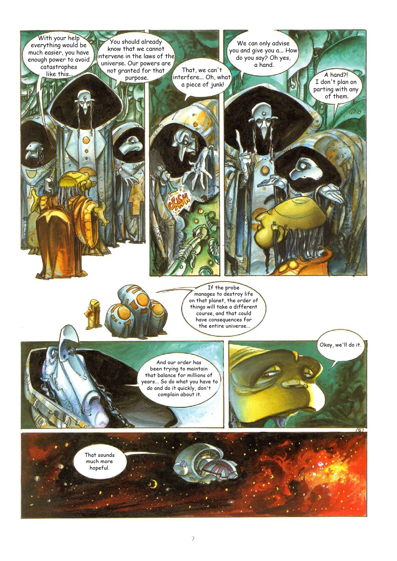 Alfonso Azpiri Lorna The black Towers page 10 full