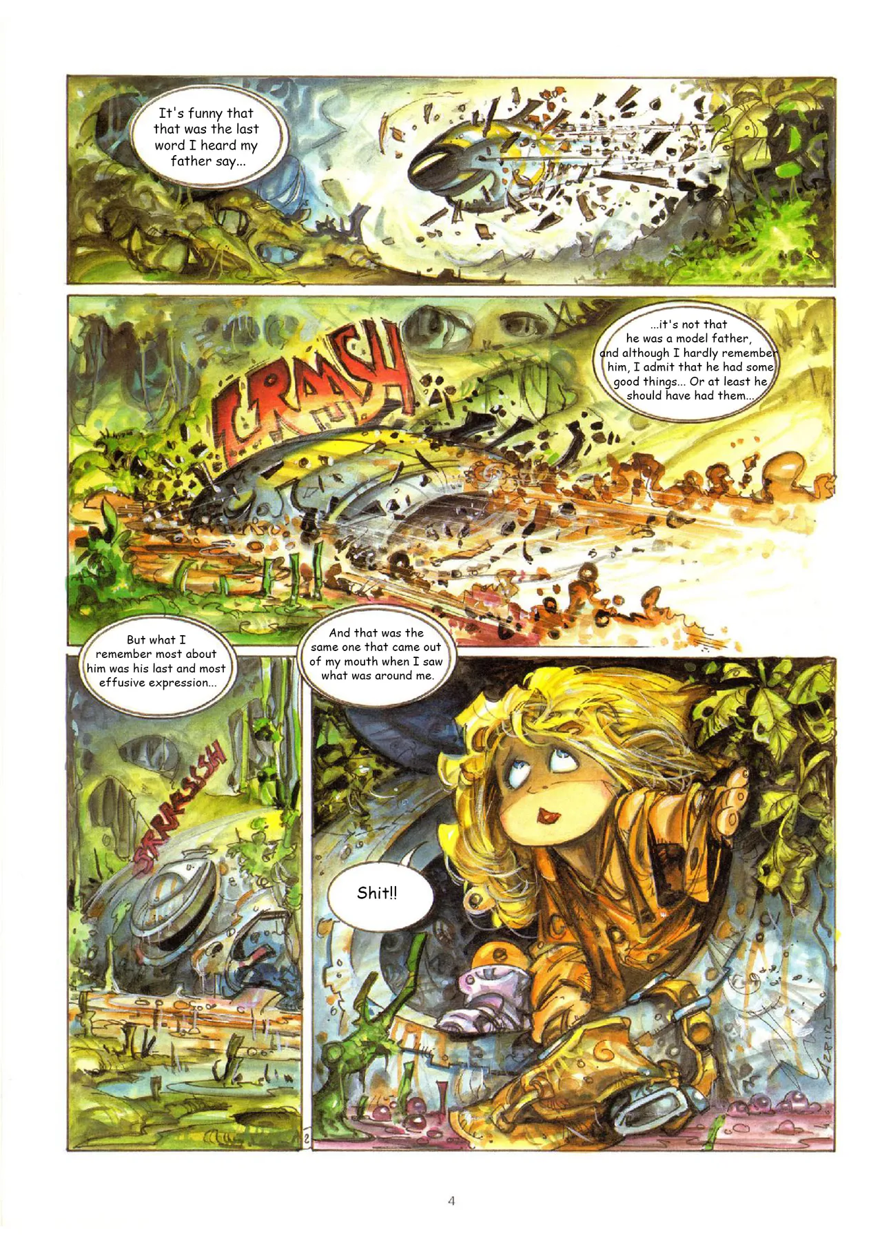 Alfonso Azpiri Lorna The black Towers page 7 full