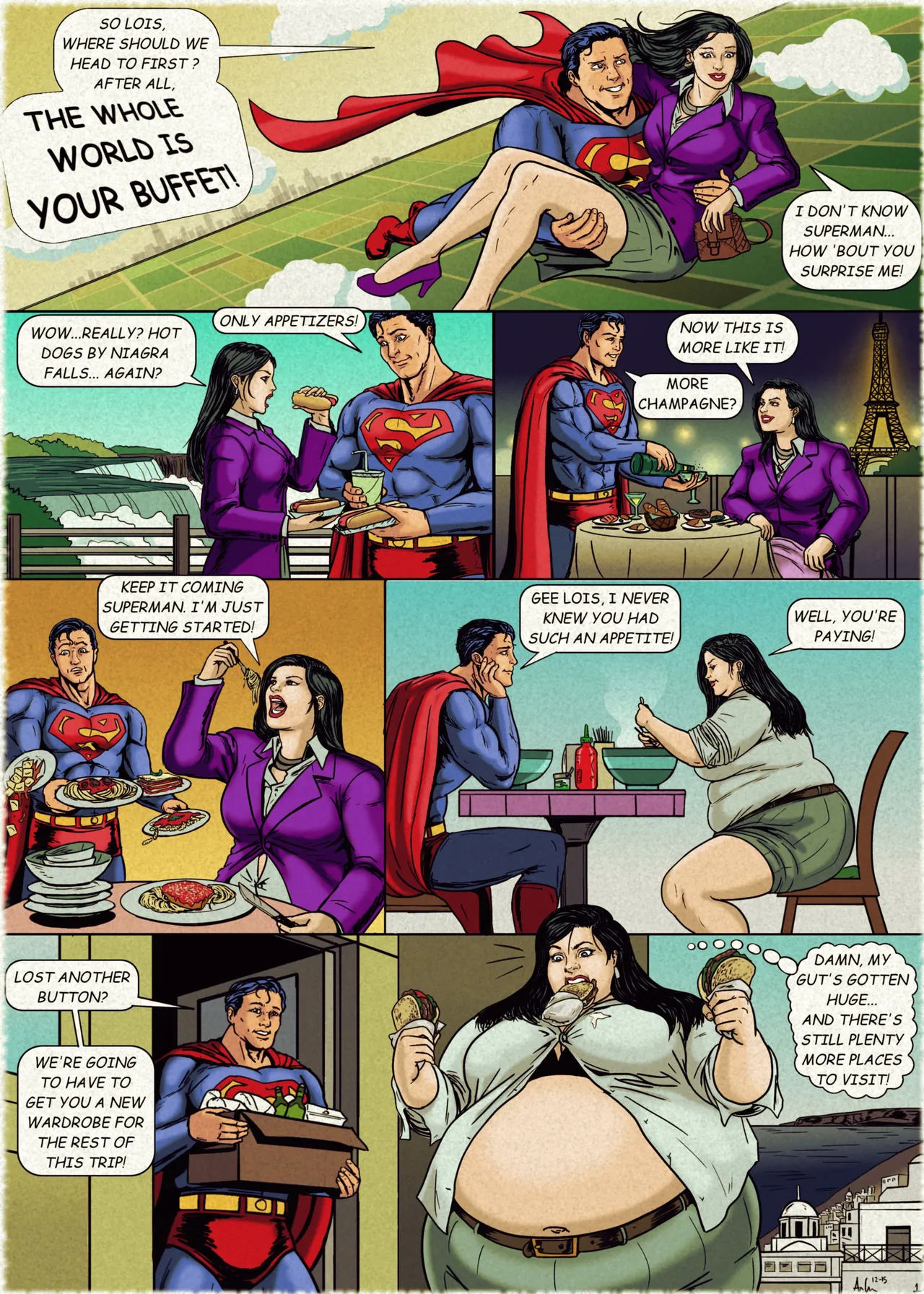 Lois Lane: The World is your Buffet page 1 full