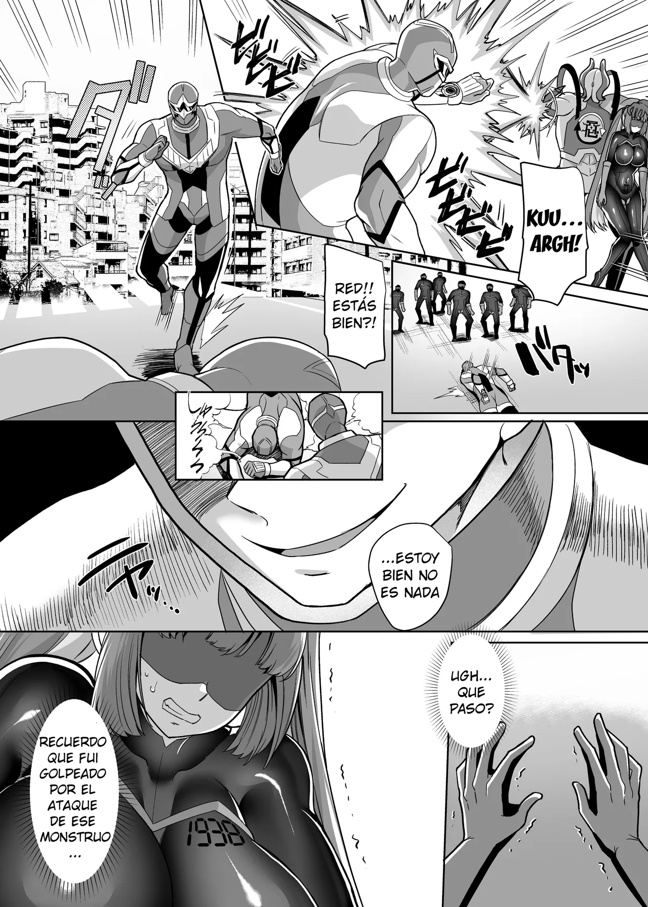 Hero ♂ ⇔ Hentai Zako Sentouin ♀ page 3 full