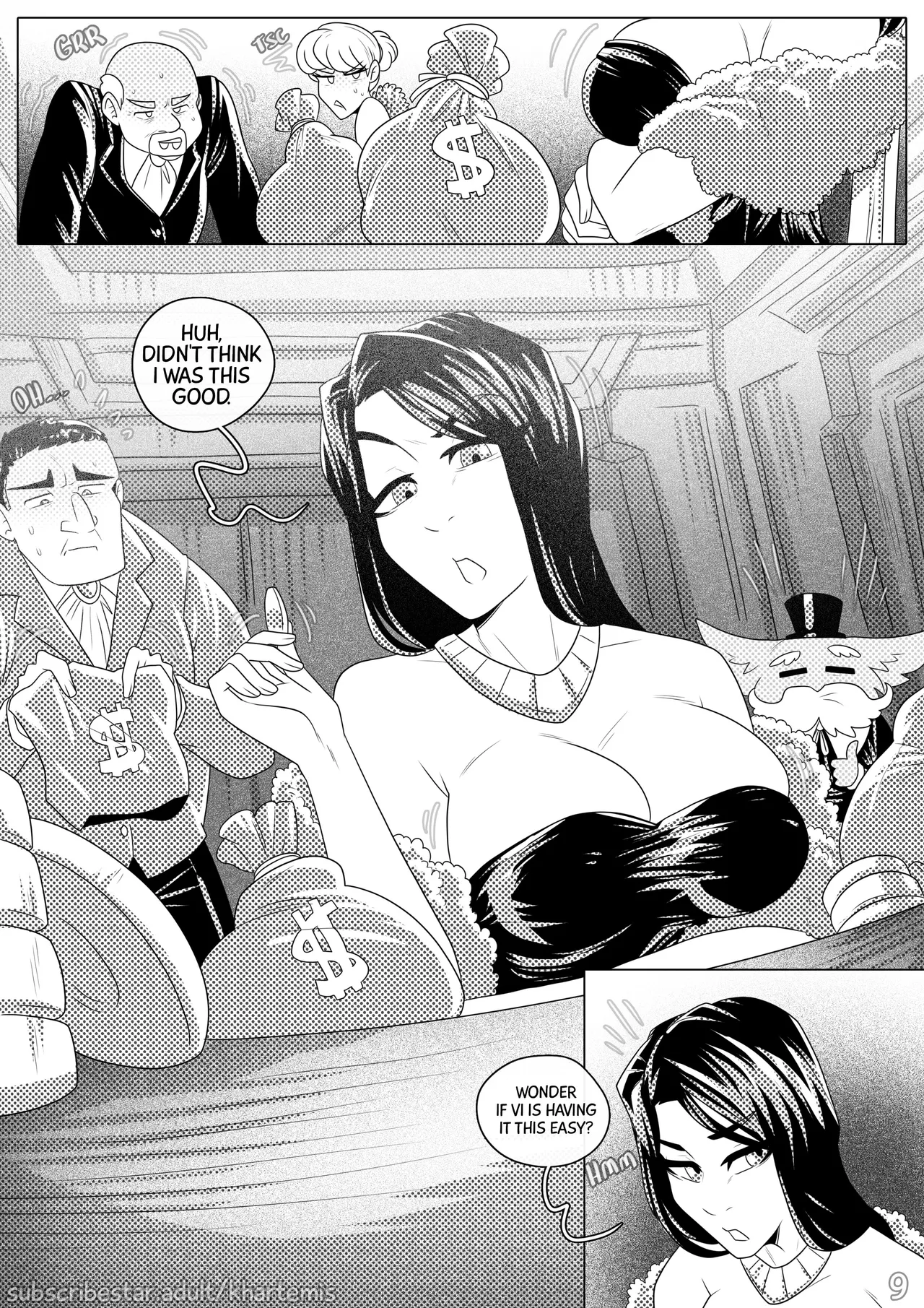 Vi & Jinx, Loony Larceny page 11 full