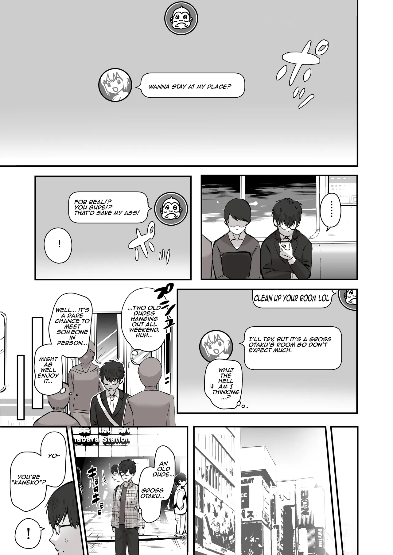 Nichiya Eroge o Atsuku Katariatta Follower ni Atte mitara | When I Met My Follower I’d Been Passionately Talking About Eroge With Day and Night page 4 full