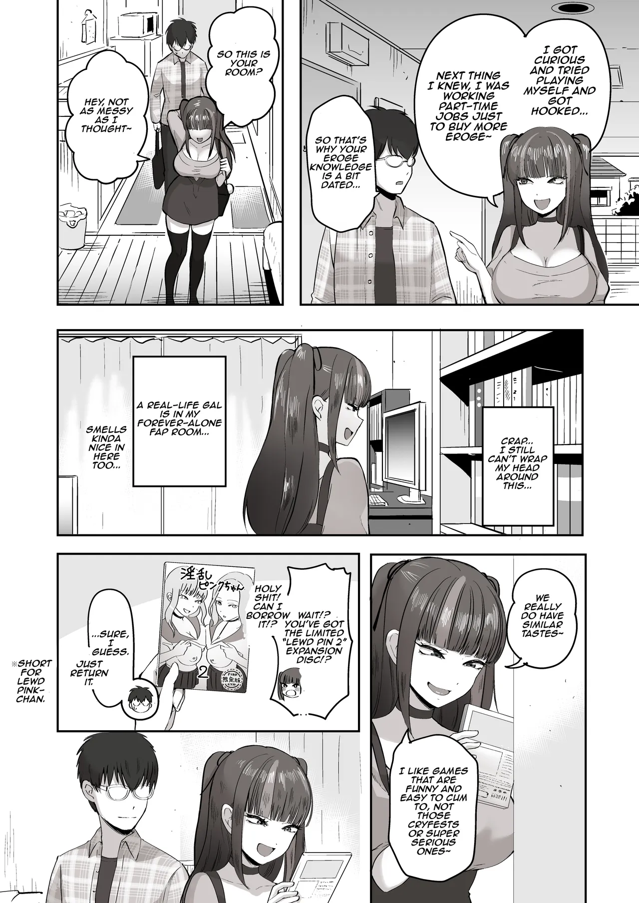 Nichiya Eroge o Atsuku Katariatta Follower ni Atte mitara | When I Met My Follower I’d Been Passionately Talking About Eroge With Day and Night page 7 full