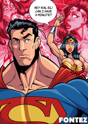 [Fontez] Clash of Titans (Wonder Woman x Superman) cover