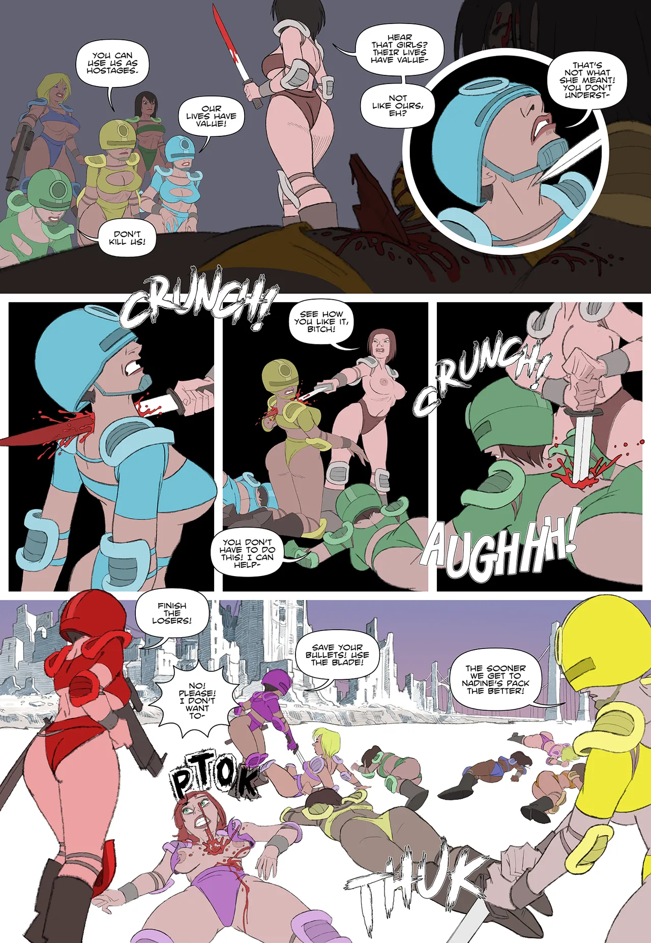 Nadine Varna - Book 2: War Zone page 11 full