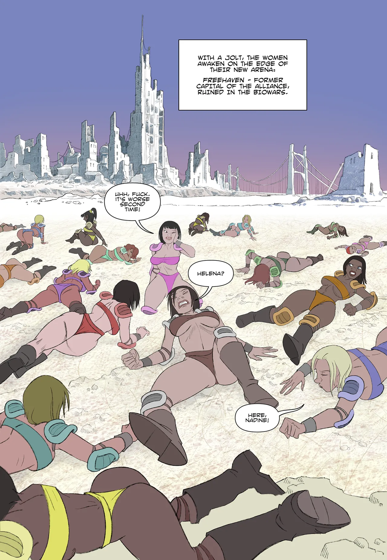 Nadine Varna - Book 2: War Zone page 5 full