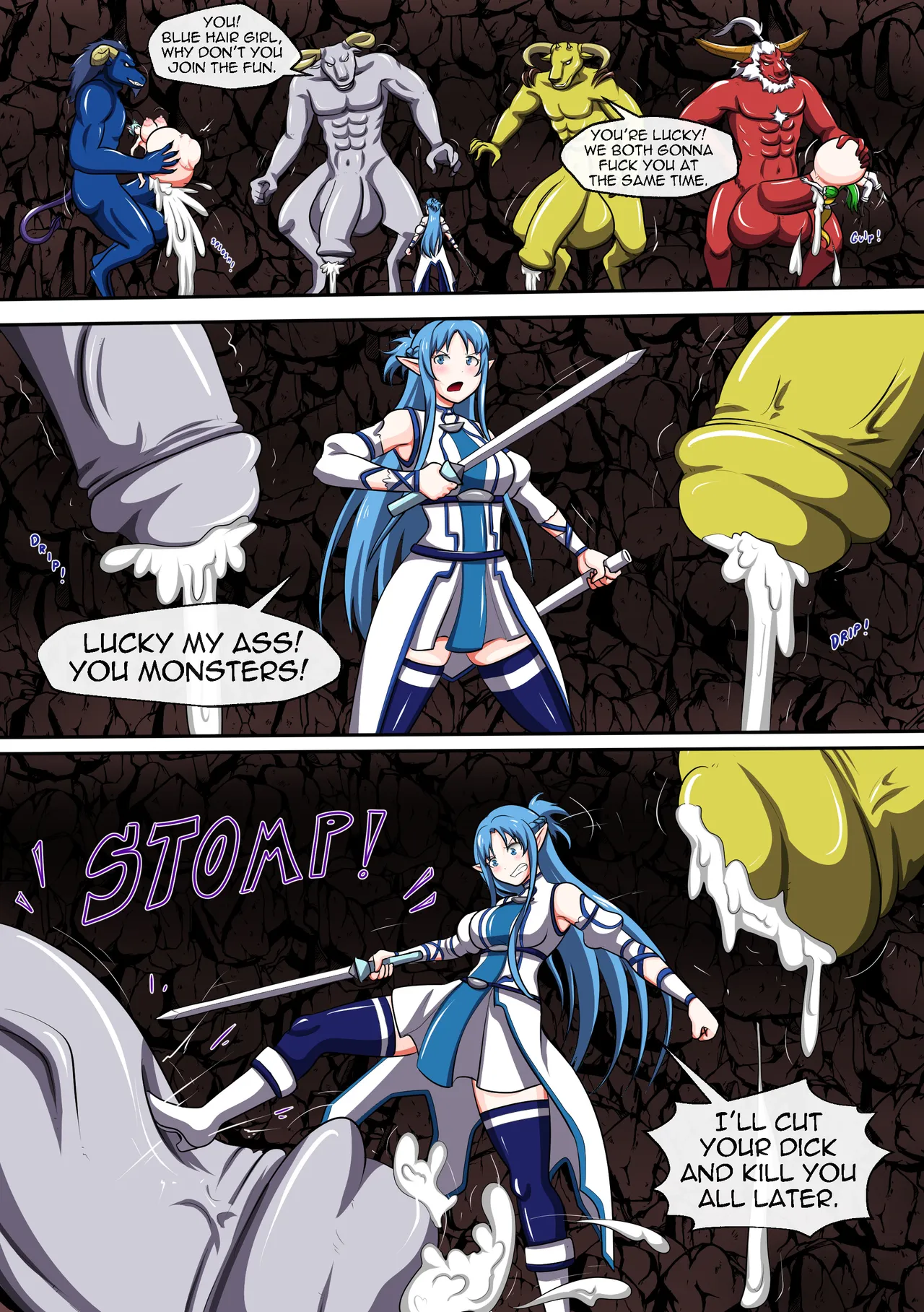 Slut Art Online page 11 full