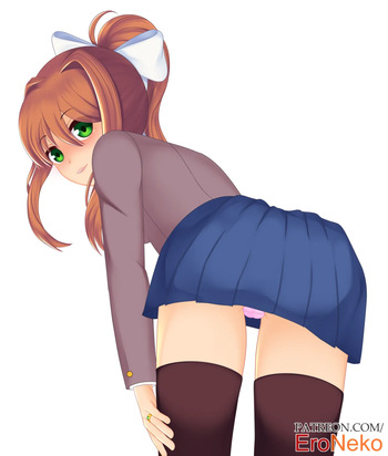 [Eroneko-Senpai] Monika Exposed (Doki Doki Literature Club) cover