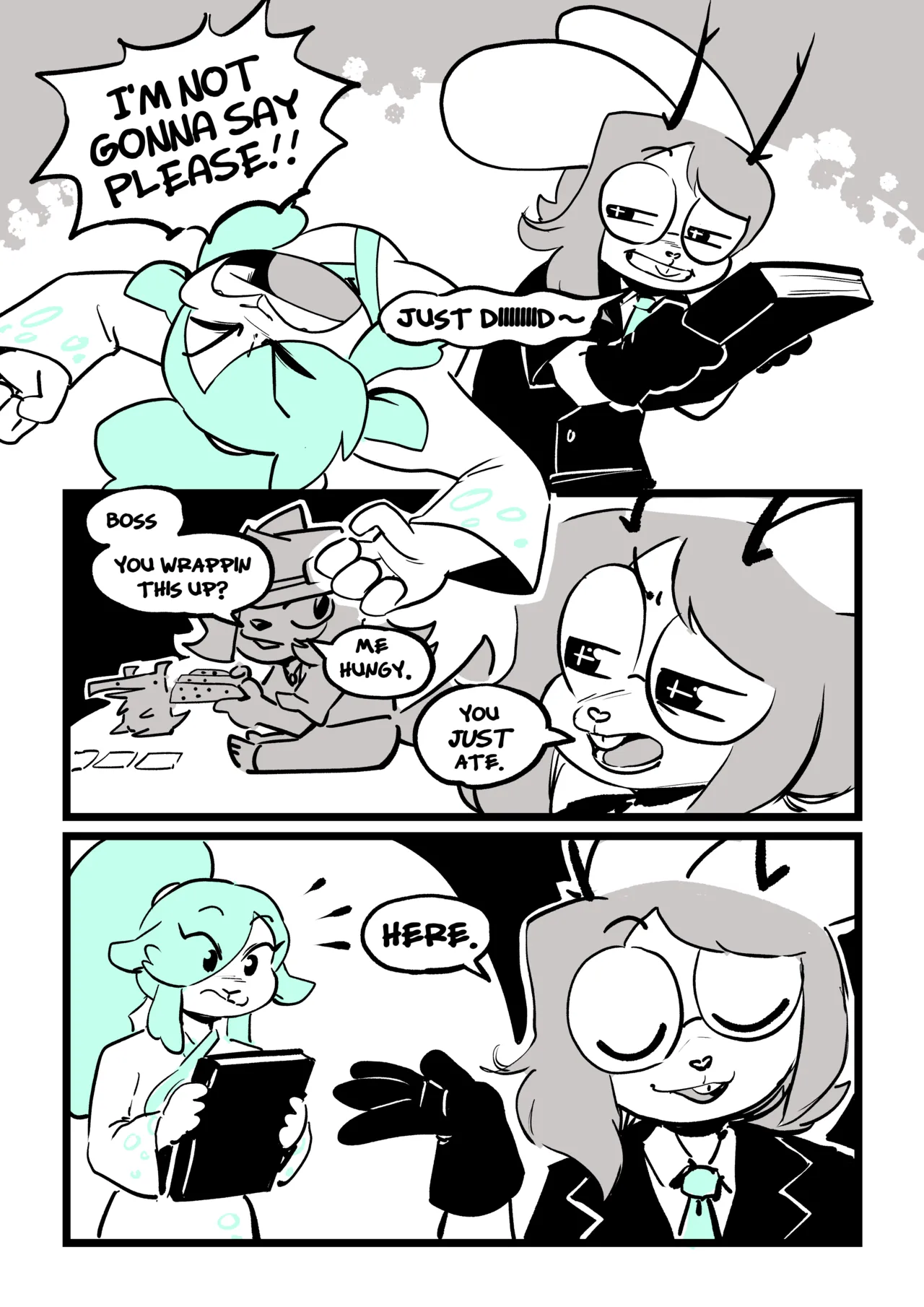 Hachimitsu: Blade for Hire: Chapter 13 - In Which Wyatt Sucks So Bad page 12 full
