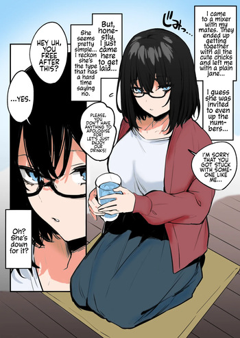 [Danimaru] Yaresou dakara toiu Riyuu de Jimi Onna o Sasotta Kekka | I Was Just Looking To Fuck, So I Called Out To This Plain Looking Chick And, Well... [English] [Mr_Person] [Colorized] cover