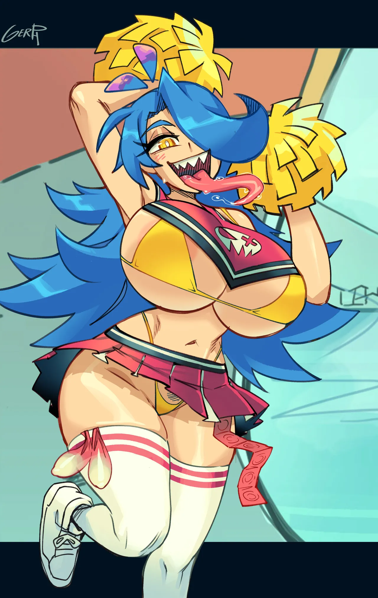Cheerleader Skarpne page 1 full