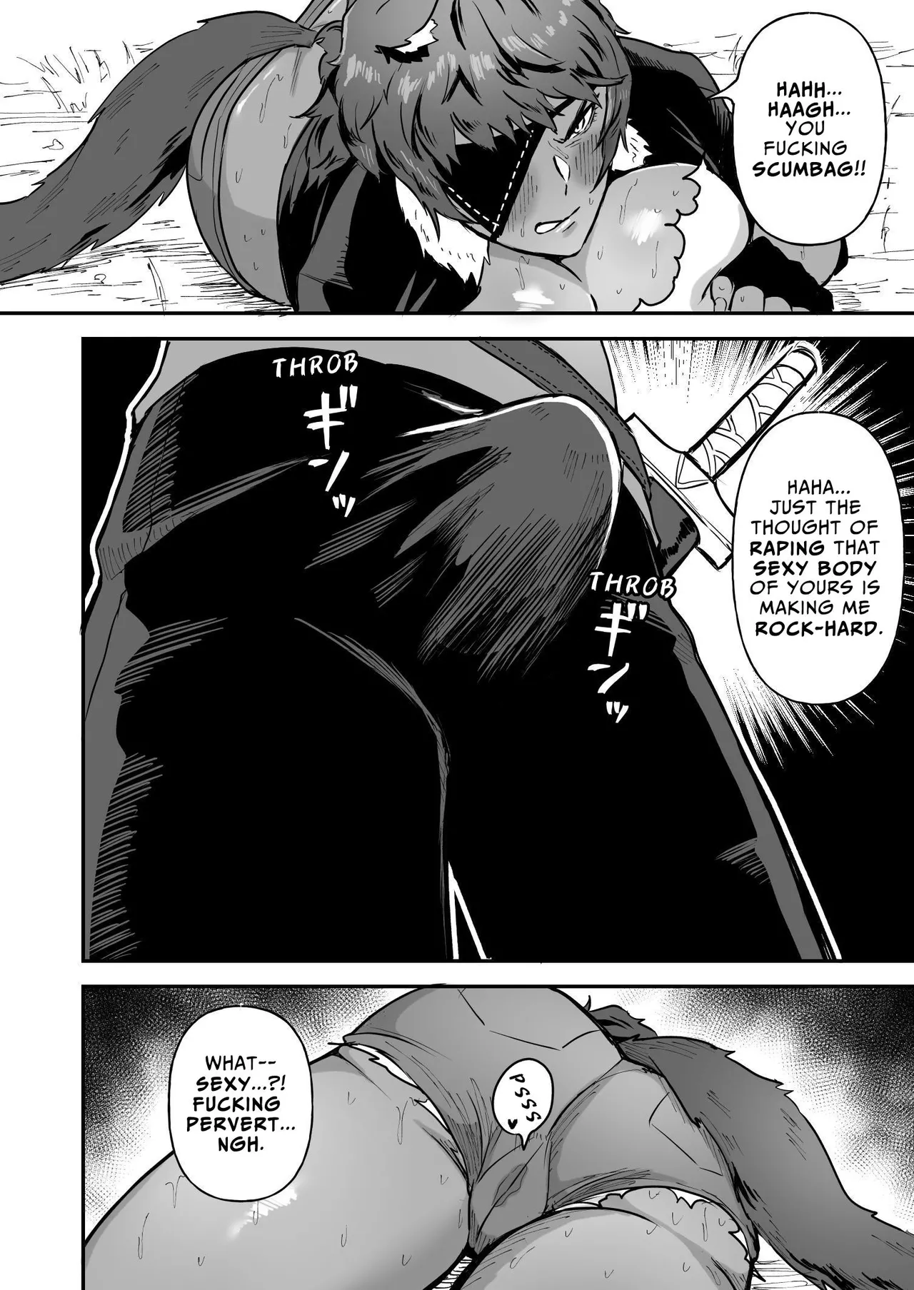Sex Tame -Ookami Juujin- | Sex Tame -Wolf Girl- page 9 full