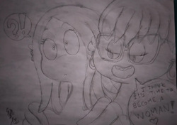 Mother and Daughter Moment