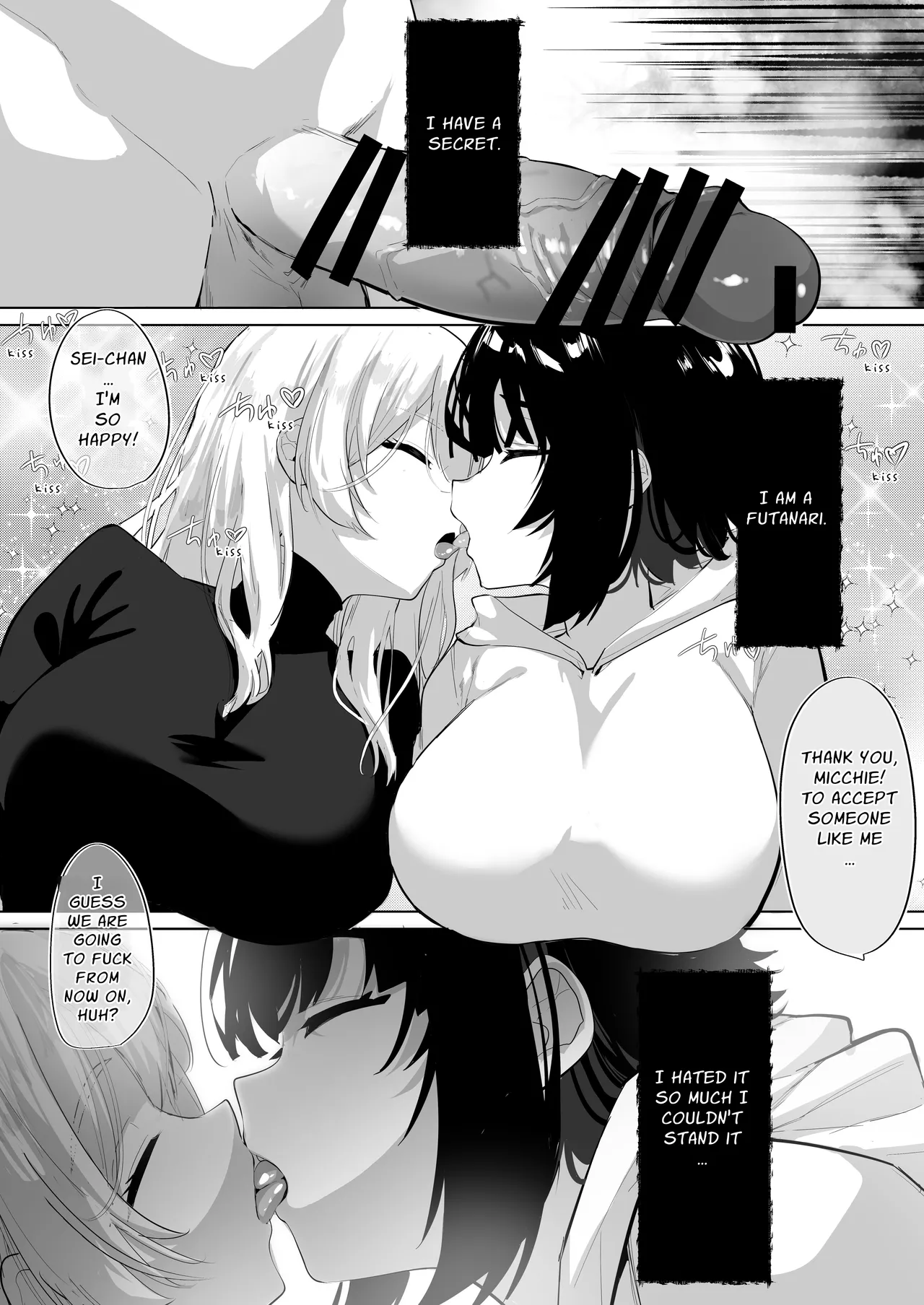 Futanari Deathloop Challenge ~I'll Die If I Ejaculate, But I Want to Make Her Cum~ page 4 full