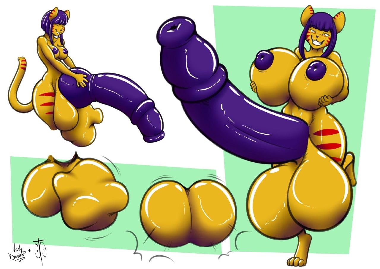 & LadyDrasami Renamon x Drasami page 3 full