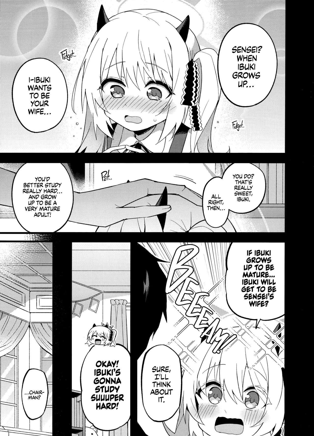 Ibuki, Ii-ppai Mattan da yo...♡ | Ibuki’s Waited for Sooo Long...♡ page 3 full