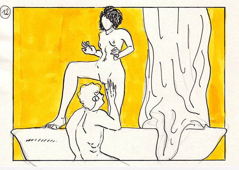 JUDE & JULIE #02 — Shaving page 12 full