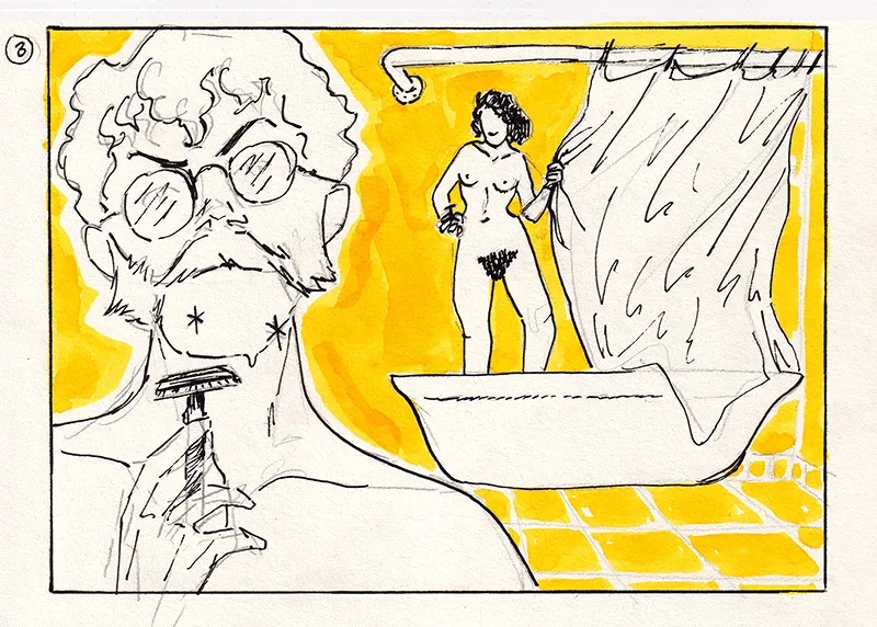 JUDE & JULIE #02 — Shaving page 3 full