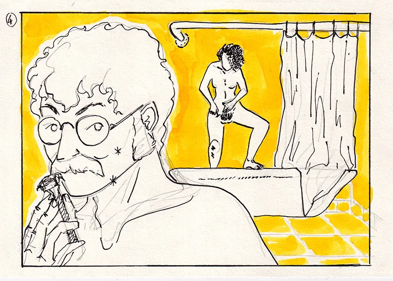 JUDE & JULIE #02 — Shaving page 4 full