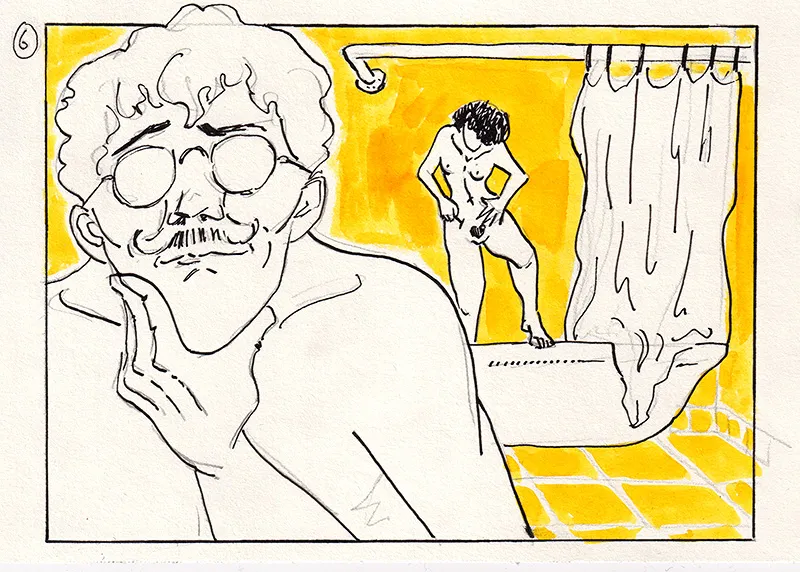 JUDE & JULIE #02 — Shaving page 6 full