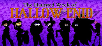 [Unknowingest/MrSwindle94] Haunted Week of Hallow-Enid (OK K.O. Let's be Heroes) cover