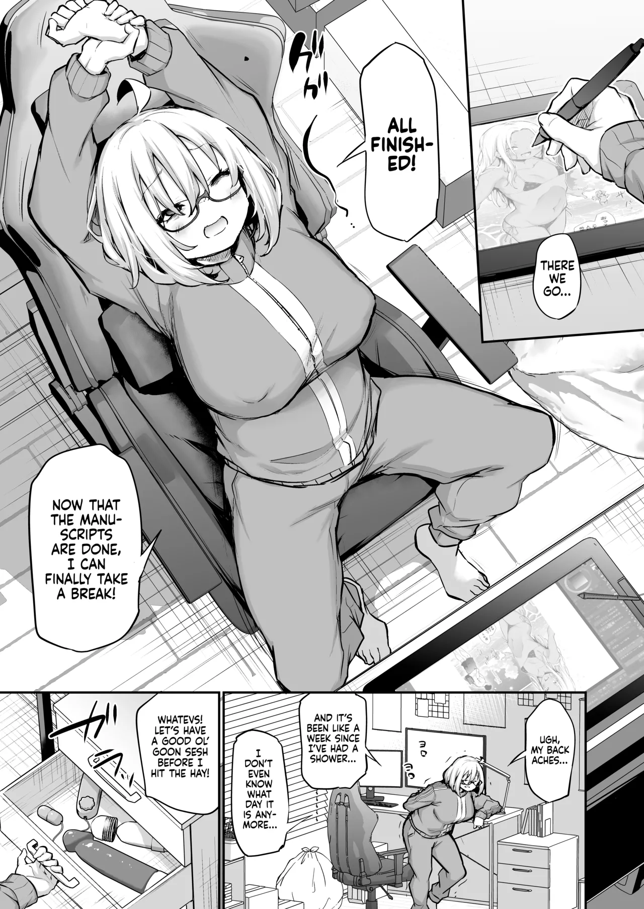 Furo Kyan Inkya Onna, Hatsu Kareshi Chinpo de Mesu ni Naru | A Shower-Hating, Shut-in Girlfailure Becomes a Woman From Her First  Boyfriend’s Cock! page 2 full