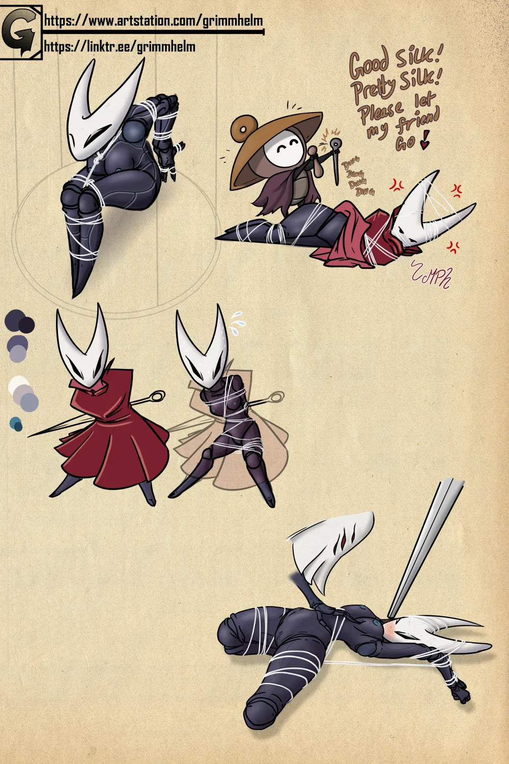 Song of Silk page 1 full