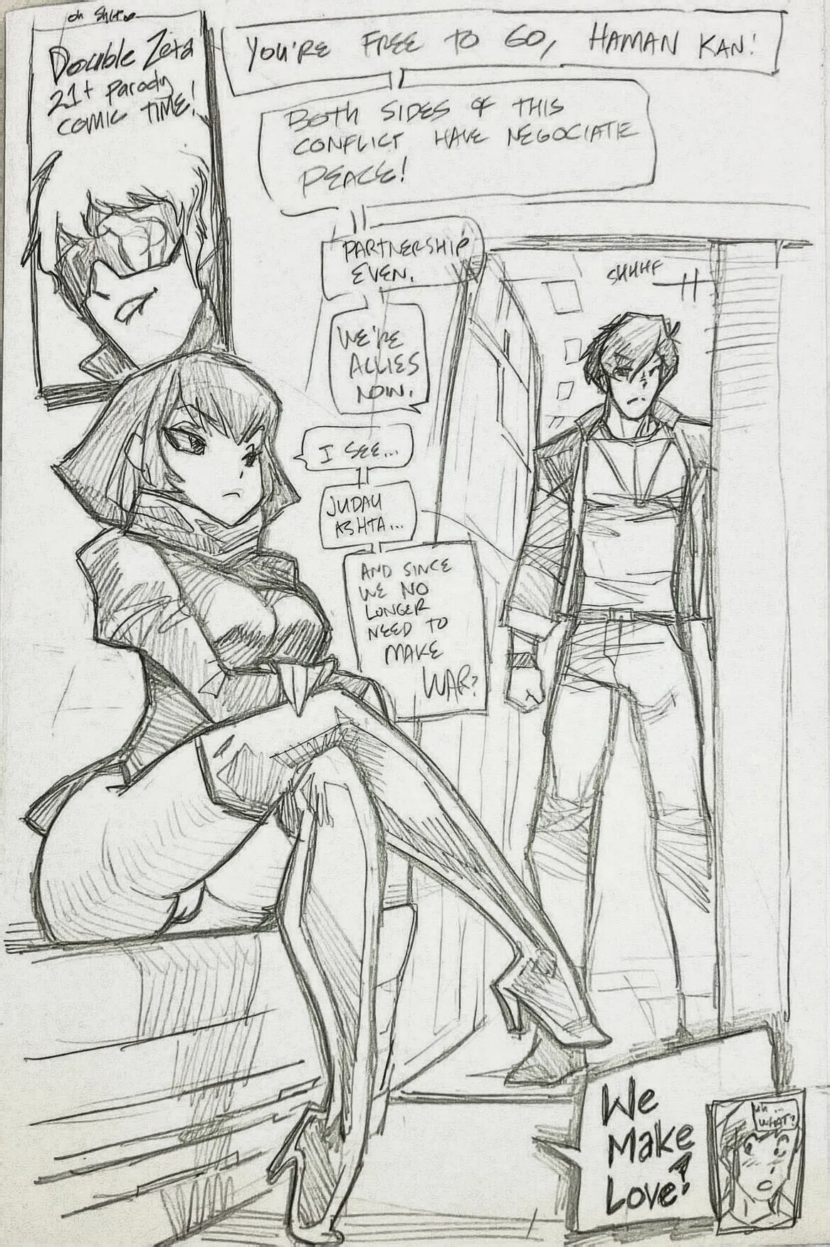 Judua X Haman are gundam seedin' Goof Of page 1 full