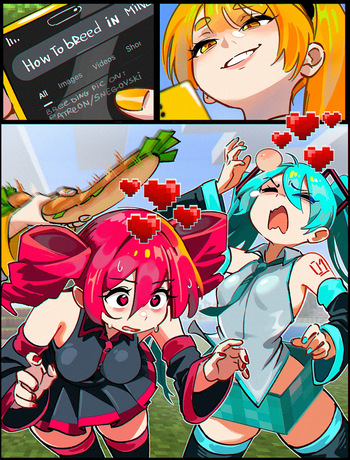 [Snegovski] Mikumikucraft (ft. Teto) (Vocaloid) cover