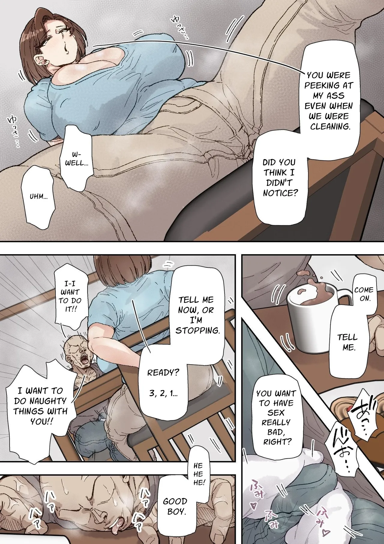 Minako Morikawa  Easily Falls to the Big Dick Guy at Work page 7 full