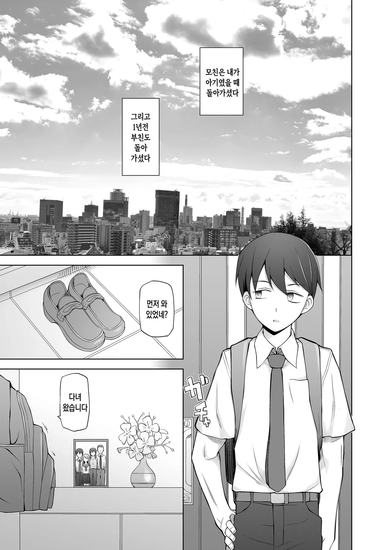 Ore no Atarashii Mama to Imoto ga Mechakucha Motomete Kuru | 새로 생긴 나의 어머니와 여동생이 마구마구 요구해온다 page 5 full